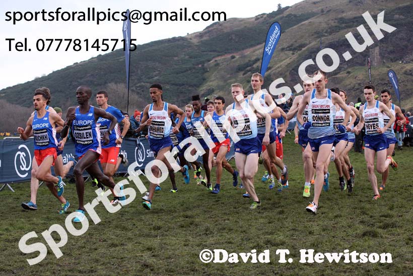 Simplyhealth Great Edinburgh XCountry men, 2018 Simplyhealth Great Edinburgh International XCountry. Photo: David T. Hewitson/Sports for All Pics